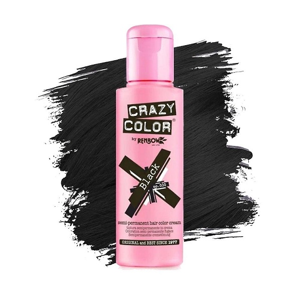 Crazy Color - 30 Black 100ml