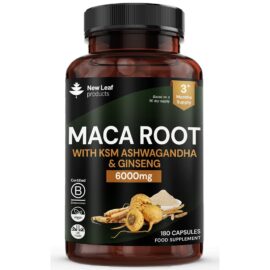 Maca Root Capsules with KSM Ashwagandha and Ginseng